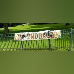 Second birthday rodeo decorations